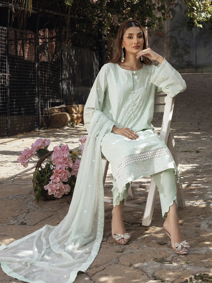 SALITEX - FESTIVE FORMAL EMBROIDERED SUIT