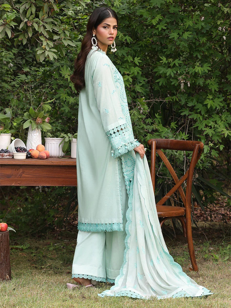 SALITEX - CHIKANKARI CAMBRIC EMBROIDERED SUIT