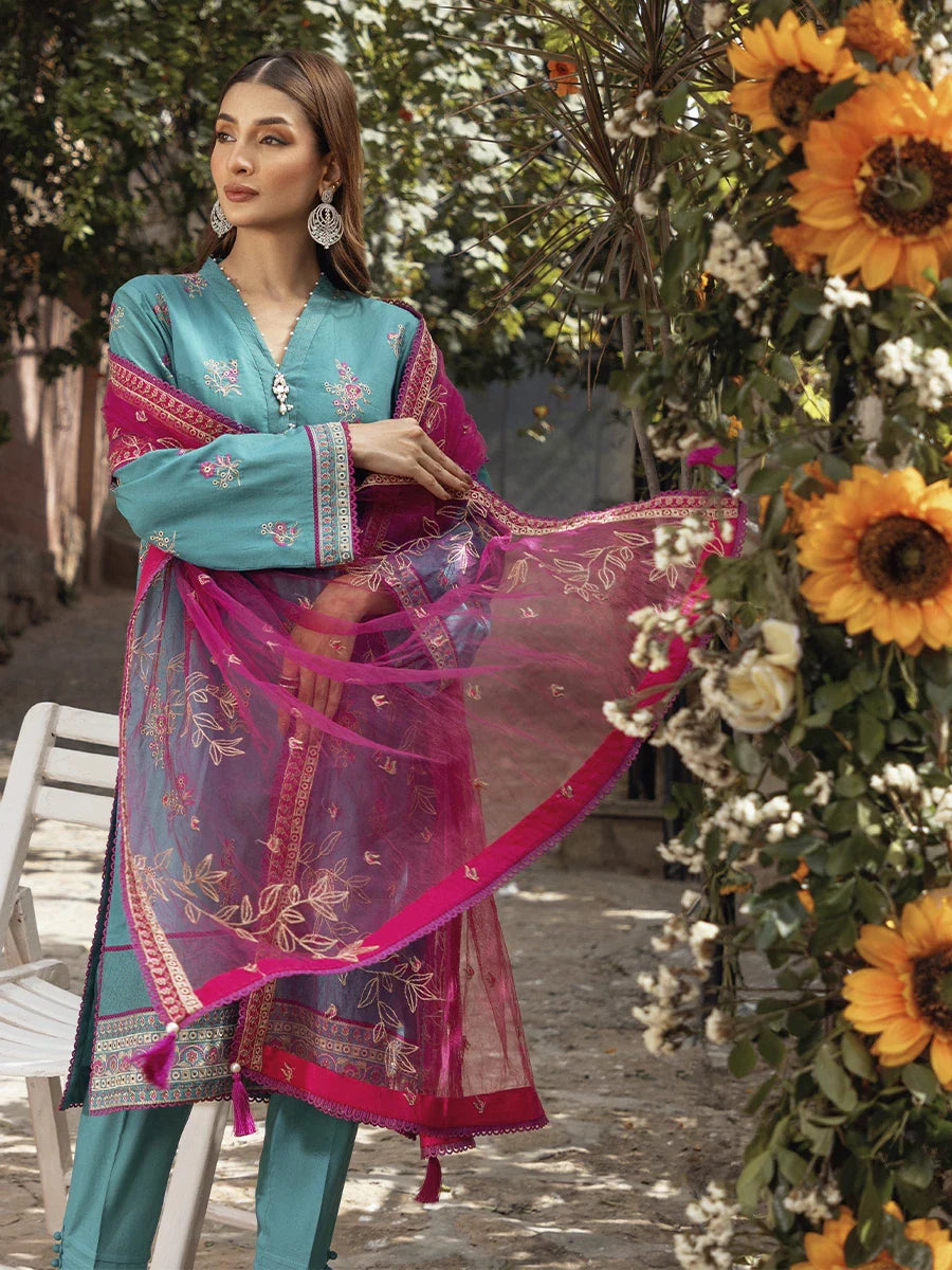 SALITEX - FESTIVE FORMAL EMBROIDERED SUIT