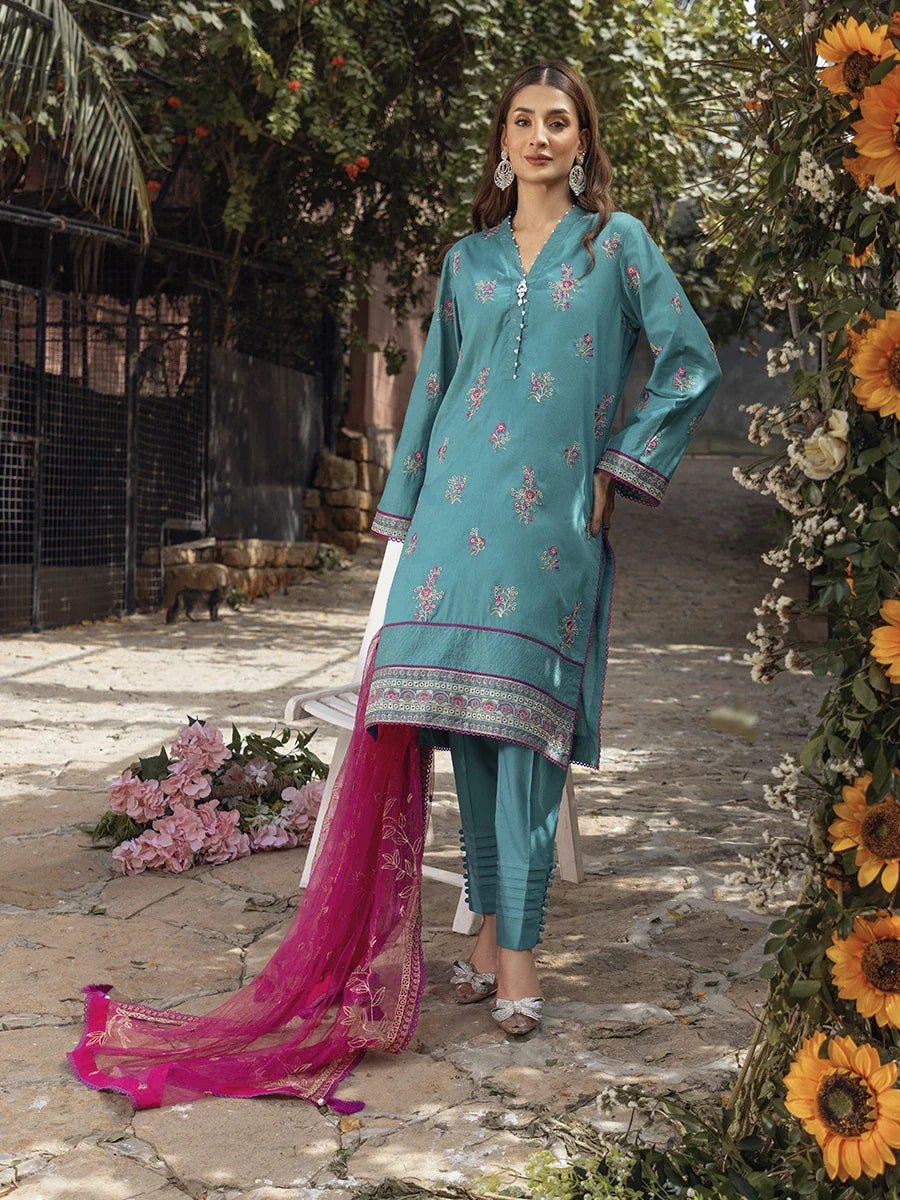 SALITEX - FESTIVE FORMAL EMBROIDERED SUIT