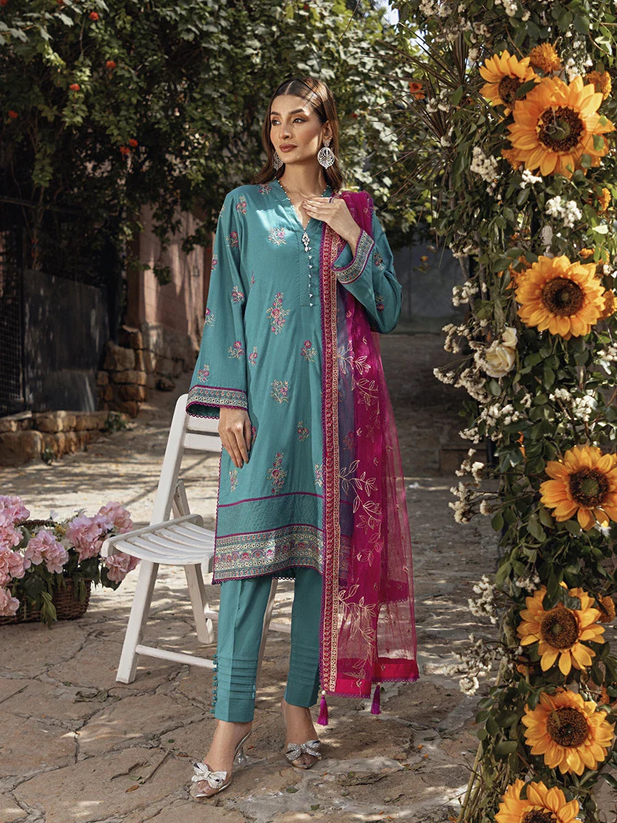 SALITEX - FESTIVE FORMAL EMBROIDERED SUIT