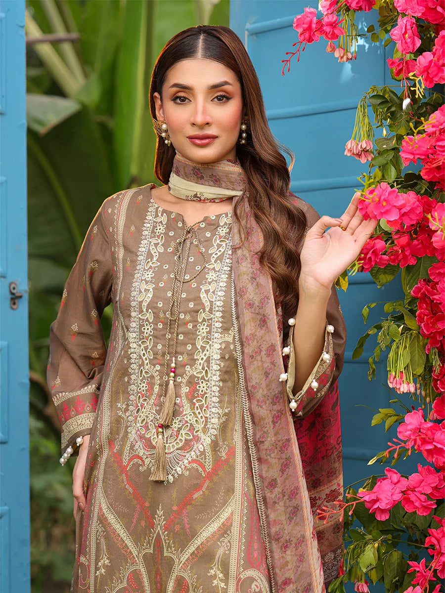 Salitex - LUXURY CAMBRIC EMBROIDERED SUIT