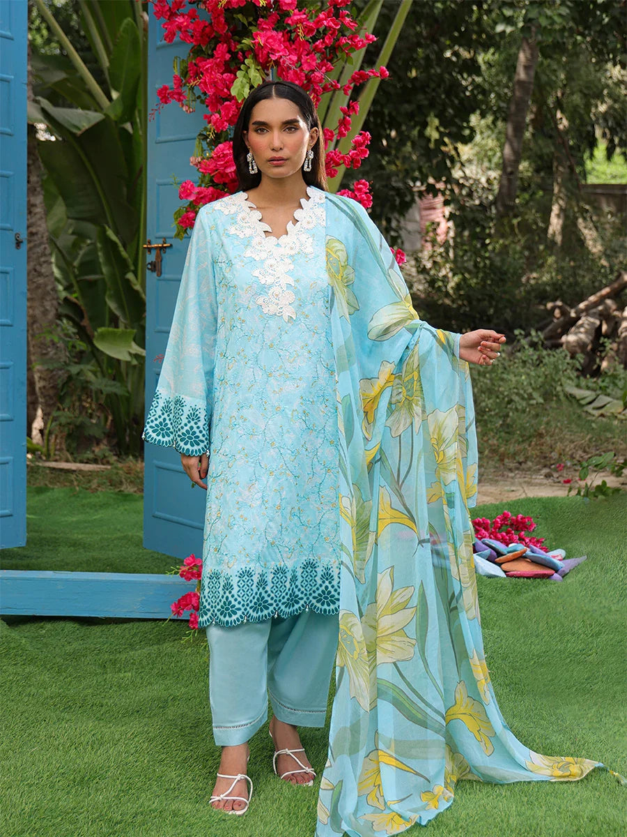 Salitex - LUXURY CAMBRIC EMBROIDERED SUIT