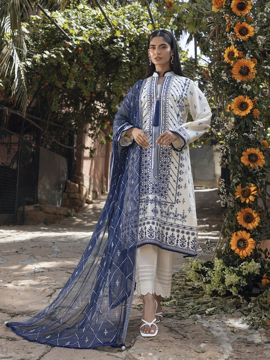 SALITEX - FESTIVE FORMAL EMBROIDERED SUIT