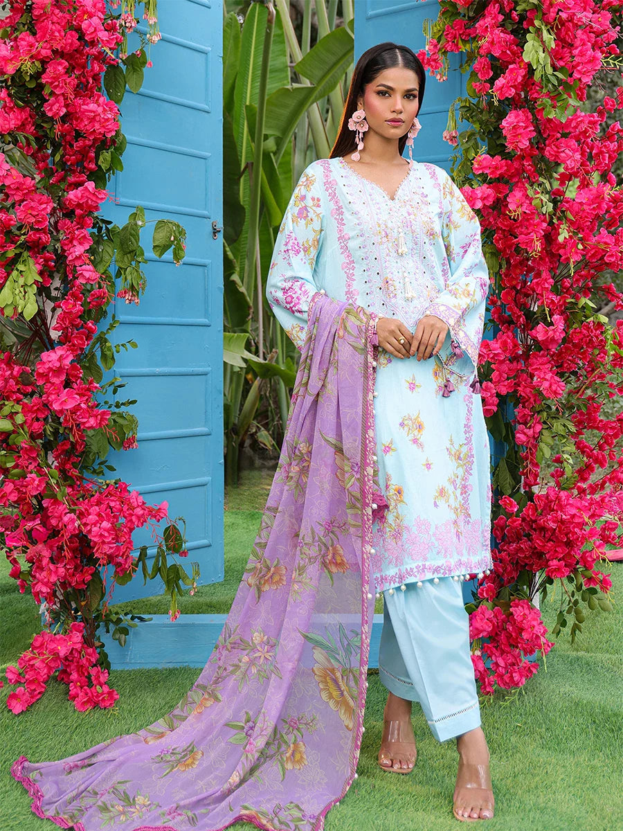 Salitex - LUXURY CAMBRIC EMBROIDERED SUIT