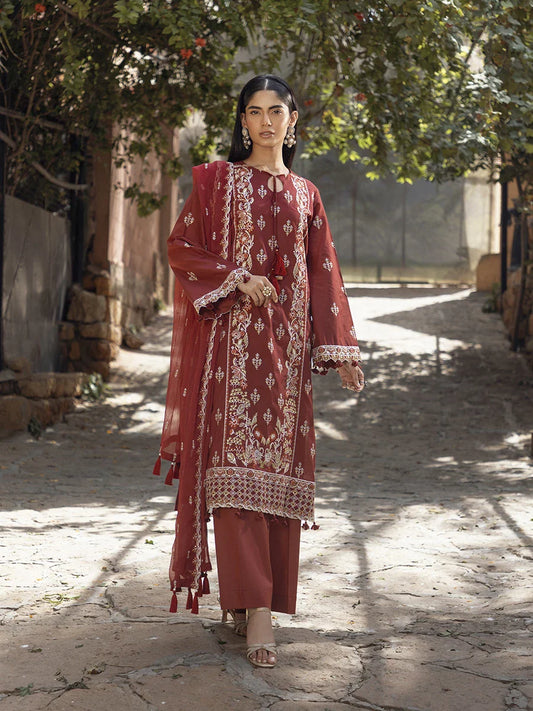 SALITEX - FESTIVE FORMAL EMBROIDERED SUIT