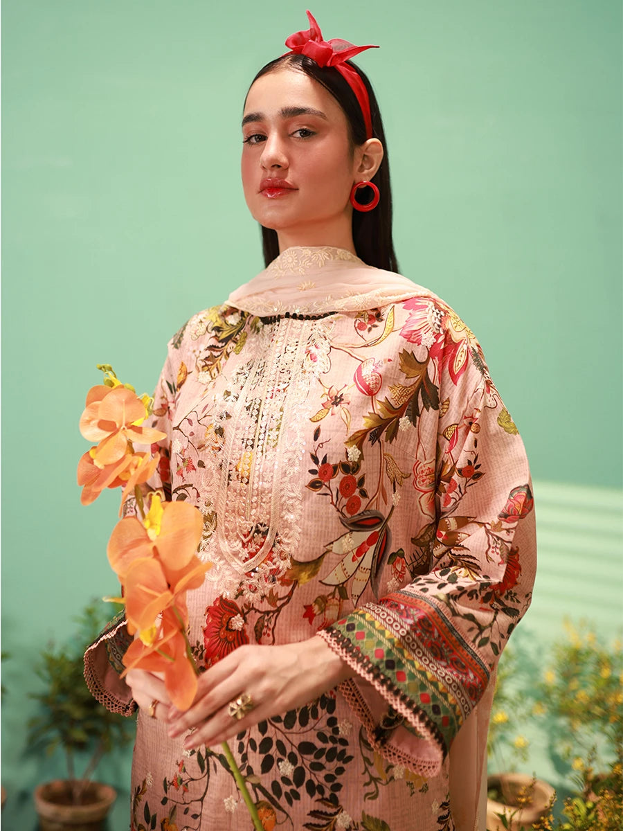 ROSEBUD - LUXURY LAWN EMBROIDERED SUIT