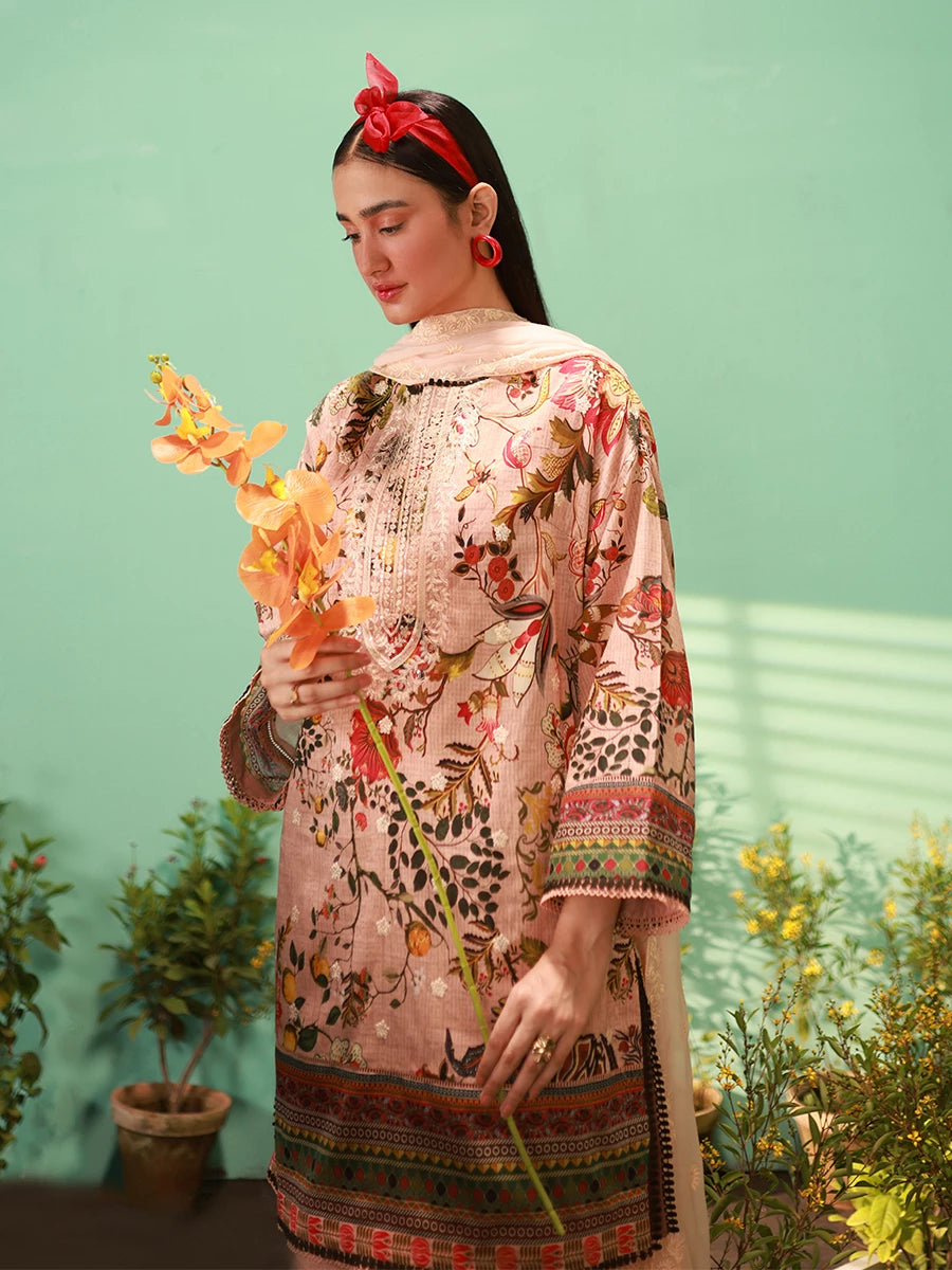 ROSEBUD - LUXURY LAWN EMBROIDERED SUIT