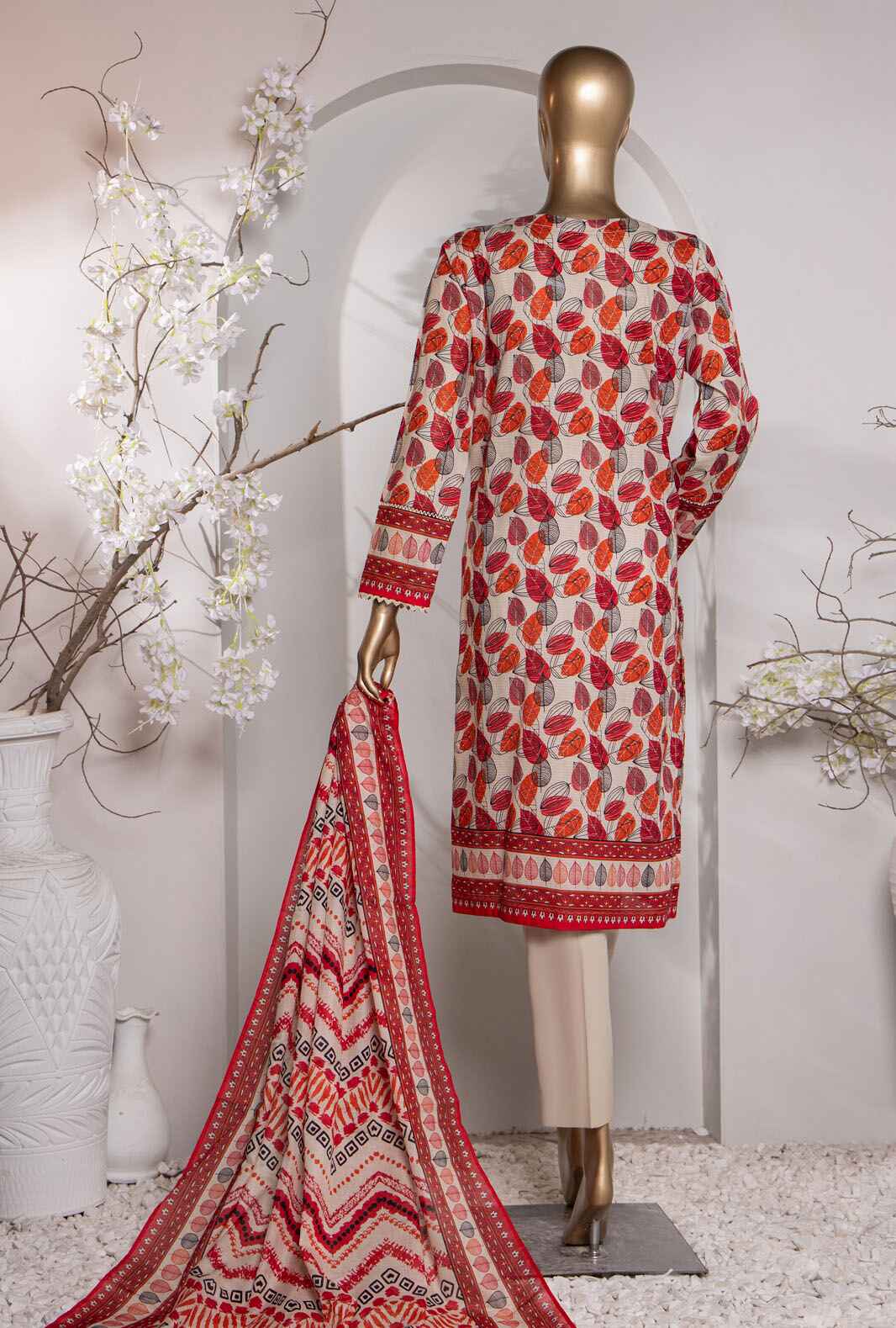 3 Piece Unstitched - Vital Prints Digital Printed Suit - VP-149