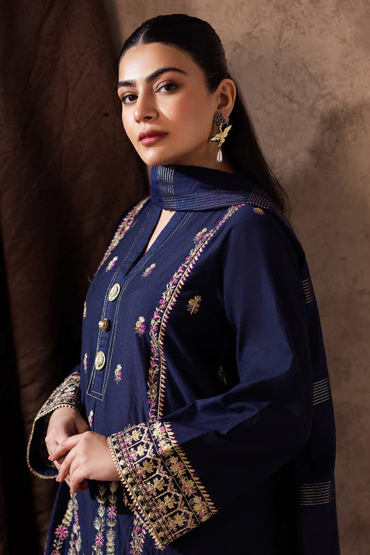 ZELLBURY - Embroidered Shirt Shalwar Dupatta - 0229