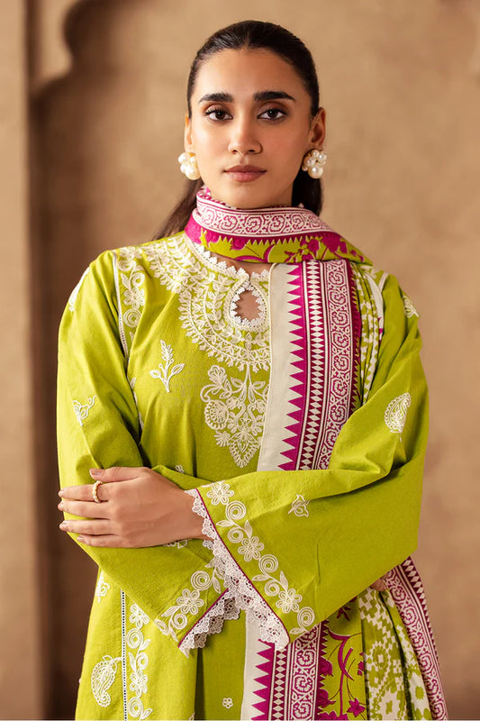 ZELLBURY - Embroidered Shirt Shalwar Shawl - 0316