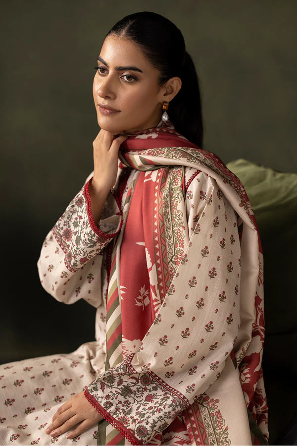 ZELLBURY - Shirt Shalwar Shawl - 0283