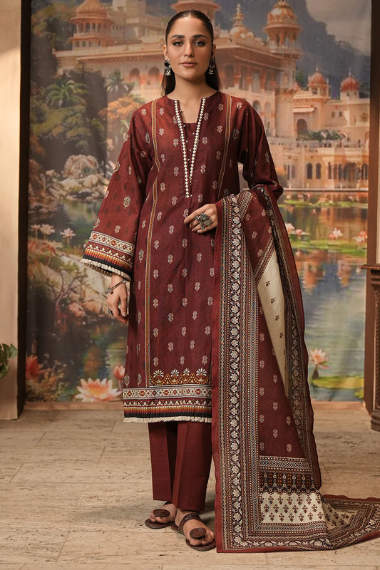 ZELLBURY - Shirt Shalwar Dupatta - 0374