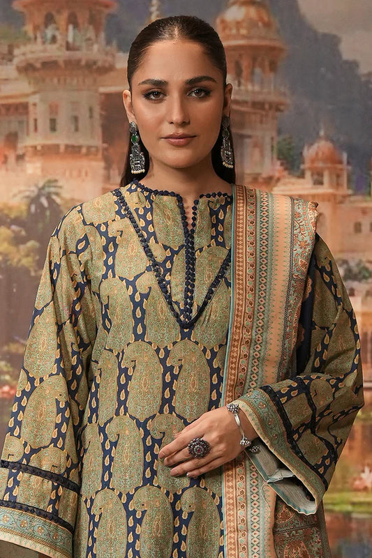 ZELLBURY - Shirt Shalwar Shawl - 0381