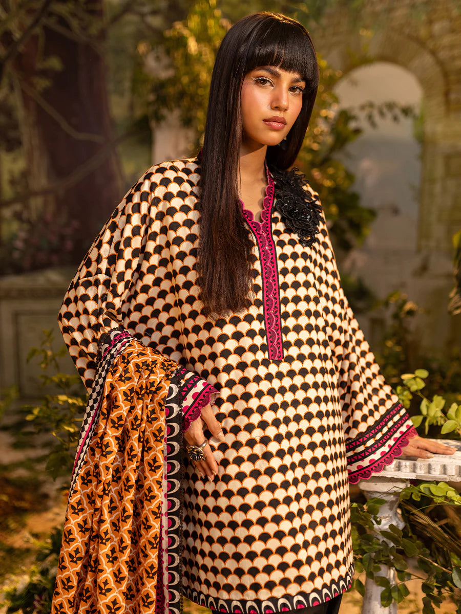 3pc - Unstitched Lawn Suit