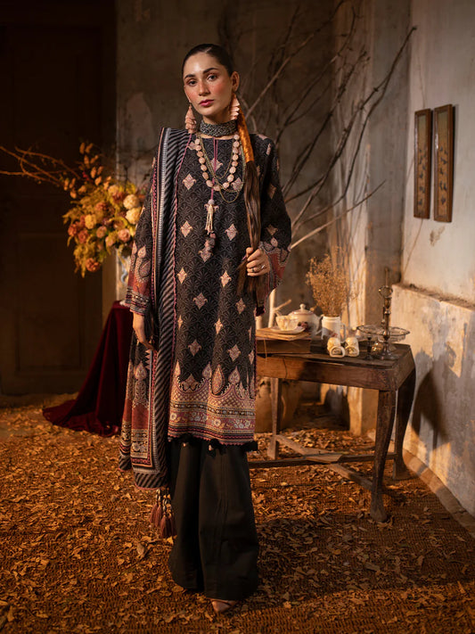 2pc Unstitched - Printed Lawn Silk