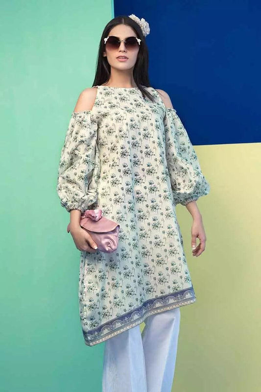GulAhmed - Unstitched 1Pc - Printed Lawn Shirt - SL-663 - Pehnawa Exclusive